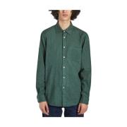 Portuguese Flannel Casual Shirts Green, Herr