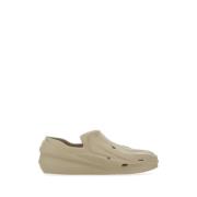 1017 Alyx 9SM Kepspuccino gummimono slip ons Beige, Dam