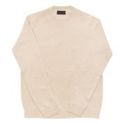 Roberto Collina Round-neck Knitwear Beige, Herr