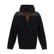 Marcelo Burlon Icon Wings Hoodie Black, Herr