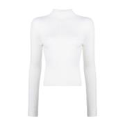 Patou Turtlenecks White, Dam