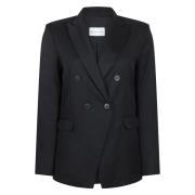 Jane Lushka Elegant Greet Blazer i Svart Black, Dam