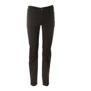 C.Ro Slim-fit Trousers Brown, Dam