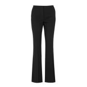 Simona Corsellini Wide Trousers Black, Dam