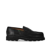 Paraboot Svart norsk sydd loafer Black, Herr