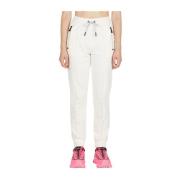 Moncler Vintage Sportswear Track Pants White, Dam