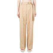 Rejina Pyo Trousers Beige, Dam