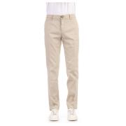 Jacob Cohën Beige Chino Byxor med Delavé Look Beige, Herr