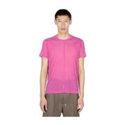 Rick Owens Level Signatur T-shirt Pink, Herr