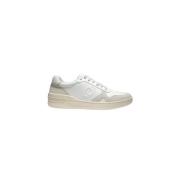 Liu Jo Lädersneakers för män - Walker 01 White White, Herr