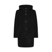 RRD Vintage Velvet Parka Black, Dam