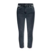 IRO Slitna jeans Black, Dam