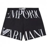 Emporio Armani EA7 Svarta Emporio Armani Badshorts Black, Herr