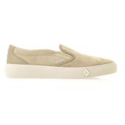 Dior Suede Slip-On Loafers Beige, Herr