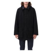 Aspesi Dubbel-lager parka med Quiltedylon jacka Black, Herr