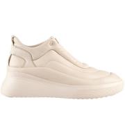 Högl Läder Sneakers - Creme Beige, Dam