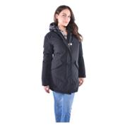 Woolrich Arctic Parka - Lyxigt Urban Touch Tyg Black, Dam