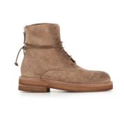 Marsell Beiga Mocka Ankelboots Beige, Dam