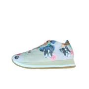 Philippe Model Unik Bulldog Design Läder Sneakers Multicolor, Dam