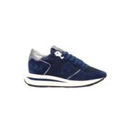 Philippe Model Högtopp Sneakers i Mocka med Memory Foam Sula Blue, Her...