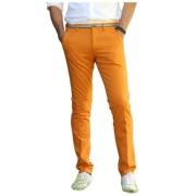 Mason's Slim Chino Byxor Orange, Herr