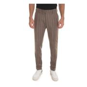 Berwich Randig Chino med Skräddarsydd Ventilation Beige, Herr