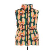 La DoubleJ Vändbar Puffer Vest Multicolor, Dam