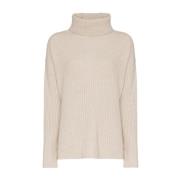 Le Kasha Turtlenecks Beige, Dam