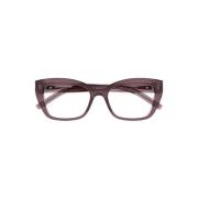 Saint Laurent Brun Ss23 Dam Optiska Ramar Brown, Dam