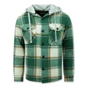 Enos Lumberjack Jacka Herr Fodrad -7969 Green, Herr