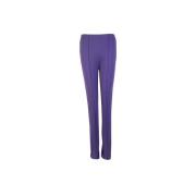 Lardini Viscose Purple Jodpurs Style Trousers Purple, Dam