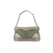 Prada Vintage Begagnad handväska Beige, Dam