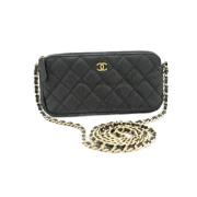 Chanel Vintage Pre-owned Läder chanel-vskor Black, Dam