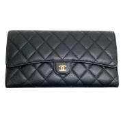 Chanel Vintage Pre-owned Läder plnbcker Black, Dam