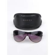 Gucci Vintage Brun Acetat Solglasögon, Bra Skick Brown, Dam