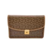 Celine Vintage Pre-owned Canvas kuvertvskor Brown, Dam