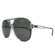 Gucci Vintage Pre-owned Metall solglasgon Black, Unisex