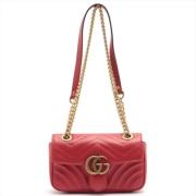 Gucci Vintage Pre-owned Läder handvskor Red, Dam