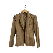 Saint Laurent Vintage Pre-owned Bomull ytterklder Brown, Dam