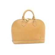 Louis Vuitton Vintage Pre-owned Läder handvskor Beige, Dam