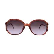 Dior Vintage Pre-owned Plast solglasgon Red, Dam