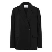 Modström Svarta blazers Black, Dam