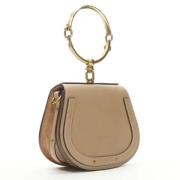 Chloé Pre-owned Pre-owned Läder handvskor Beige, Dam