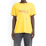 ERL Venice Inside-Out T-Shirt Yellow, Herr