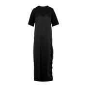 Msgm Maxi Klänning Black, Dam