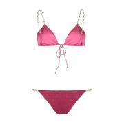 Oseree Hallon Lumière O Chain Bikini Pink, Dam