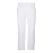 Mother Vita Jeans i Regular Fit White, Dam