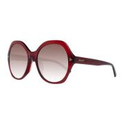Bally Röda solglasögon för kvinnor med gradientlinser Red, Dam
