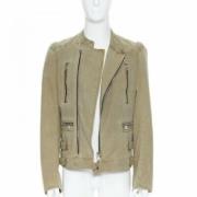 Balmain Pre-owned Pre-owned Bomull ytterklder Green, Dam