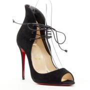 Christian Louboutin Pre-owned Pre-owned Mocka klackskor Black, Dam